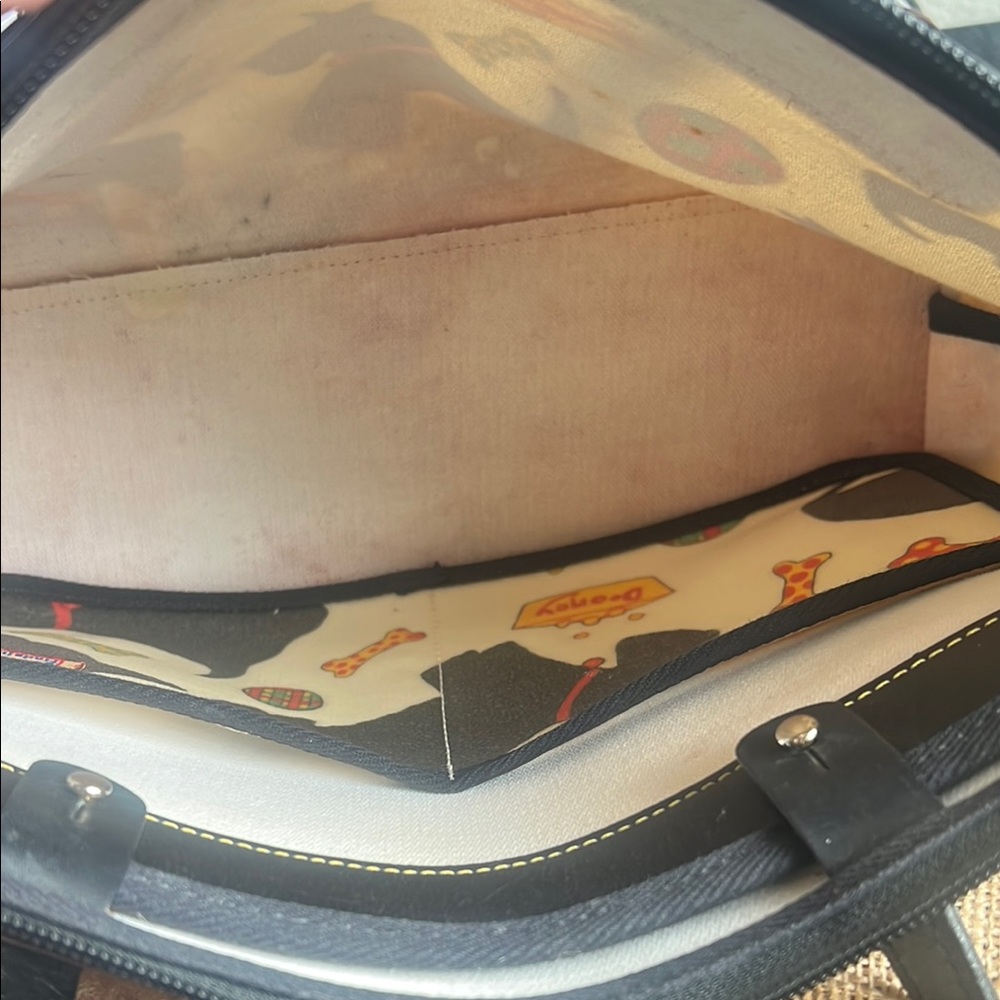 Dooney & Bourke Vintage Scottie Satchel - Picture 15 of 17
